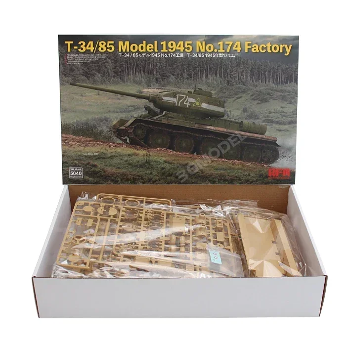 Paint Model Kit - Modello di assemblaggio Ryefield RM-5040 1/35