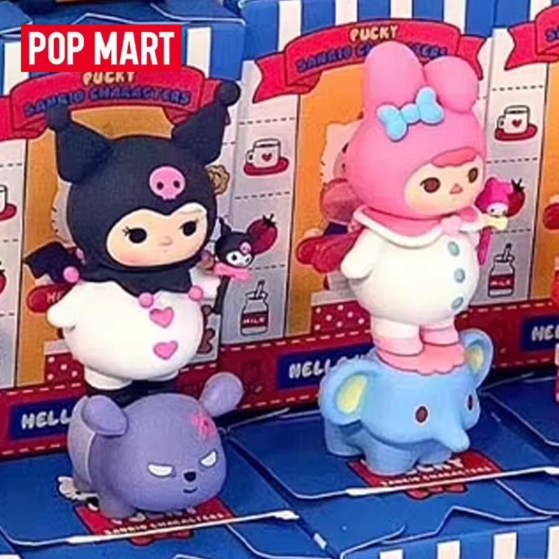 Model Kit Anime Girl - POPMART PUCKY Serie Personaggi Sanrio Giocattoli