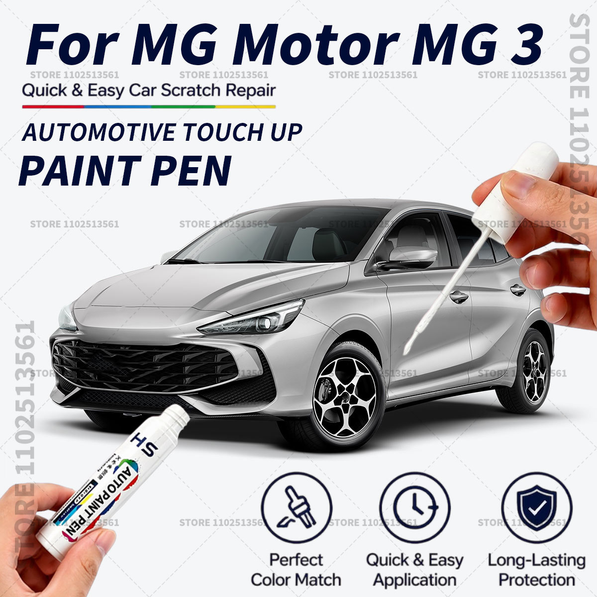 Paint Model Kit - Penna per Ritocco Vernice Auto MG