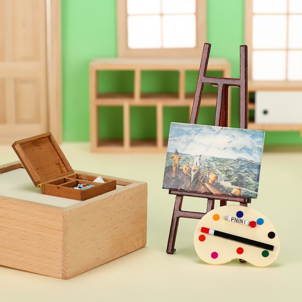 1:12 mobili per casa delle bam - Paint Model Kit recensione e prezzo