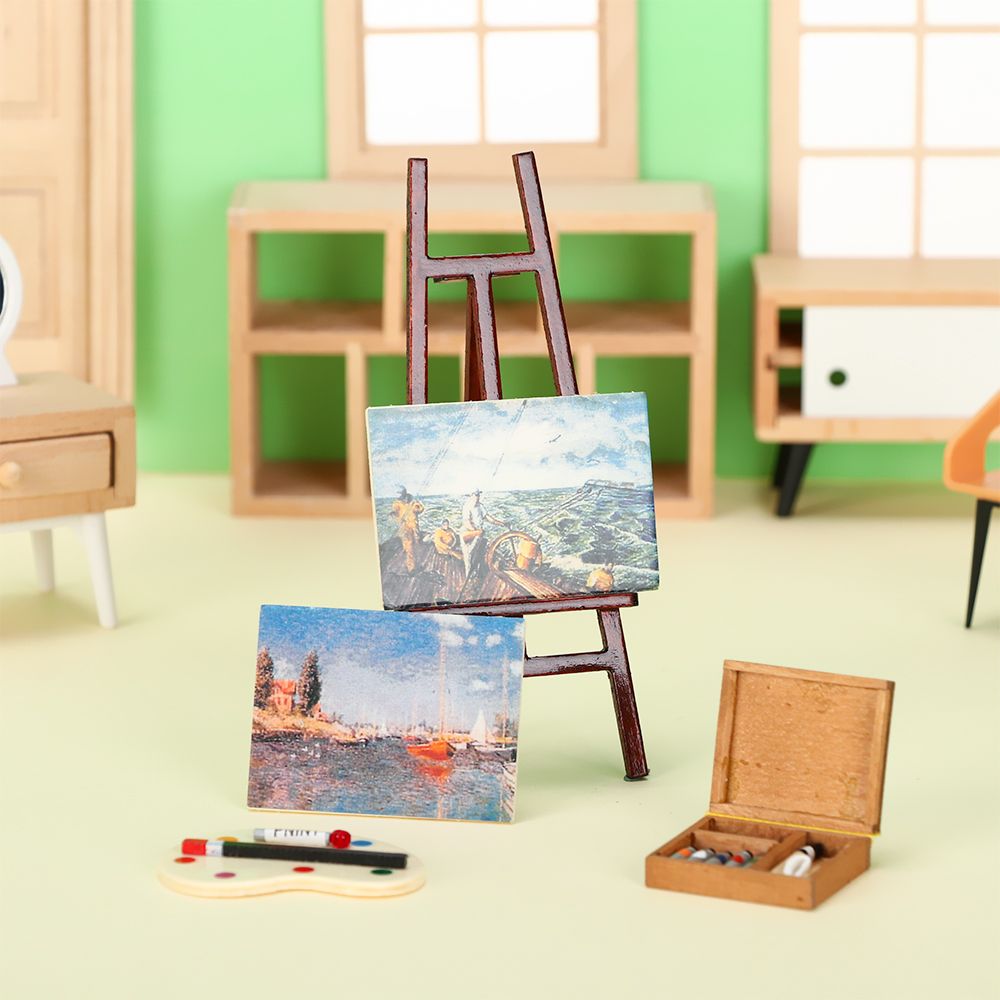 1:12 mobili per casa delle bam - Paint Model Kit recensione e prezzo