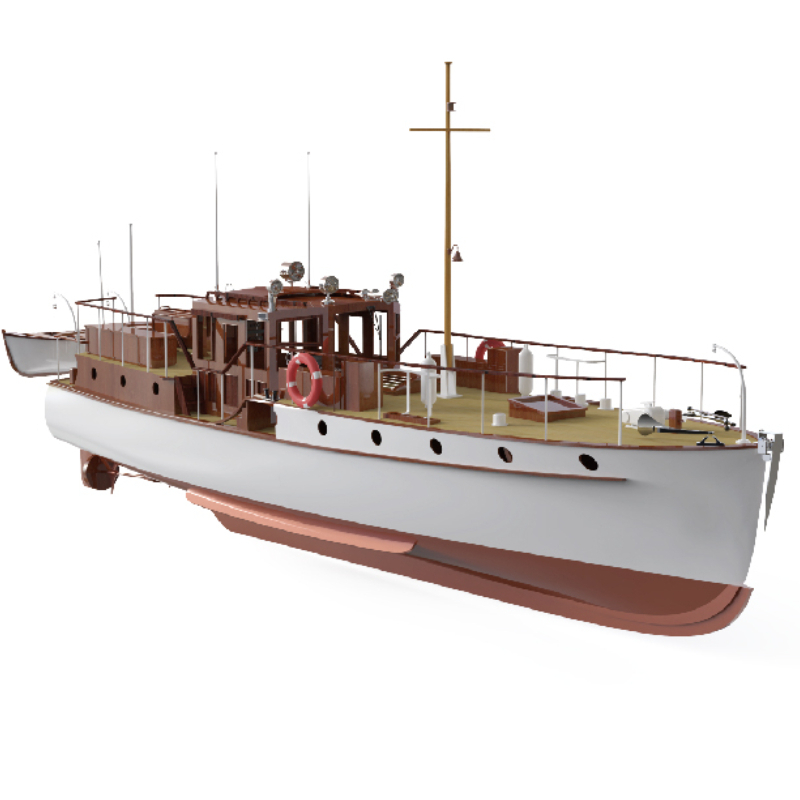 Barca telecomandata 880mm 1/18 - Model Kit Yacht recensione e prezzo