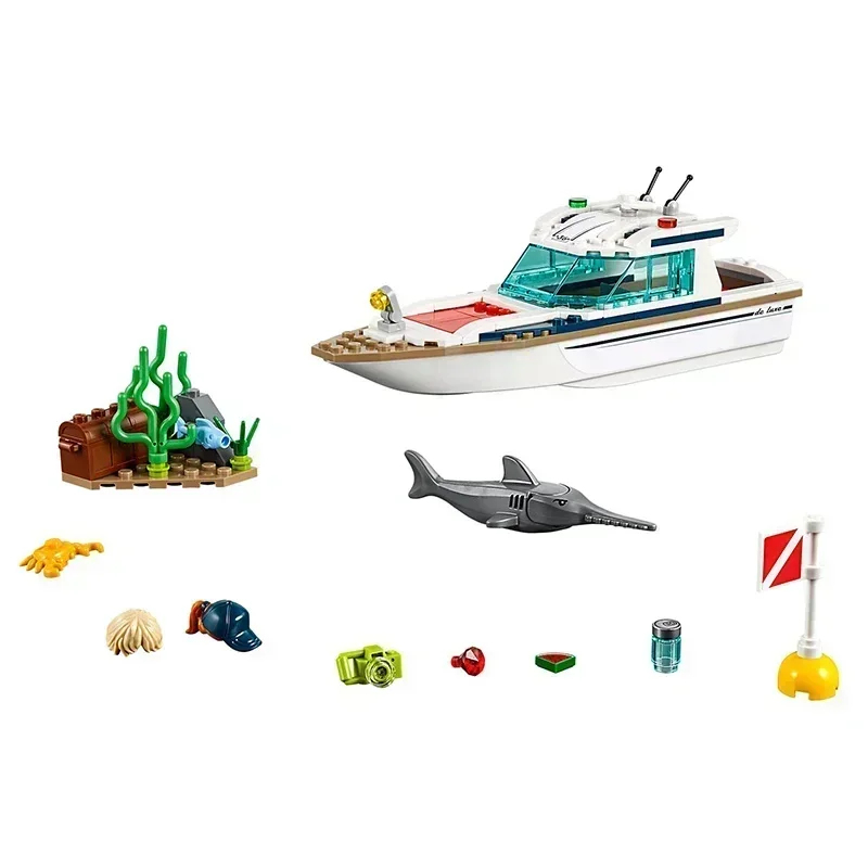 City Series 60221 Yacht Subacq - Model Kit Yacht recensione e prezzo